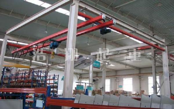 KBK柔性組合式雙梁懸掛起重機(jī)